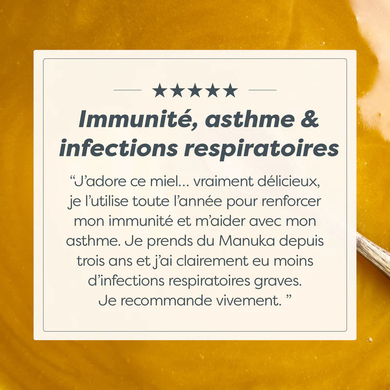 Miel de Manuka 340 MGO – 250g | Nouvelle-Zélande