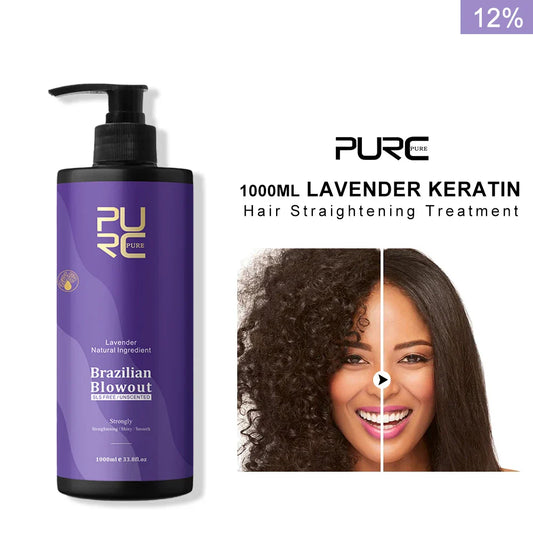 Brésilien Kératin  Lissante Magique Lavande
